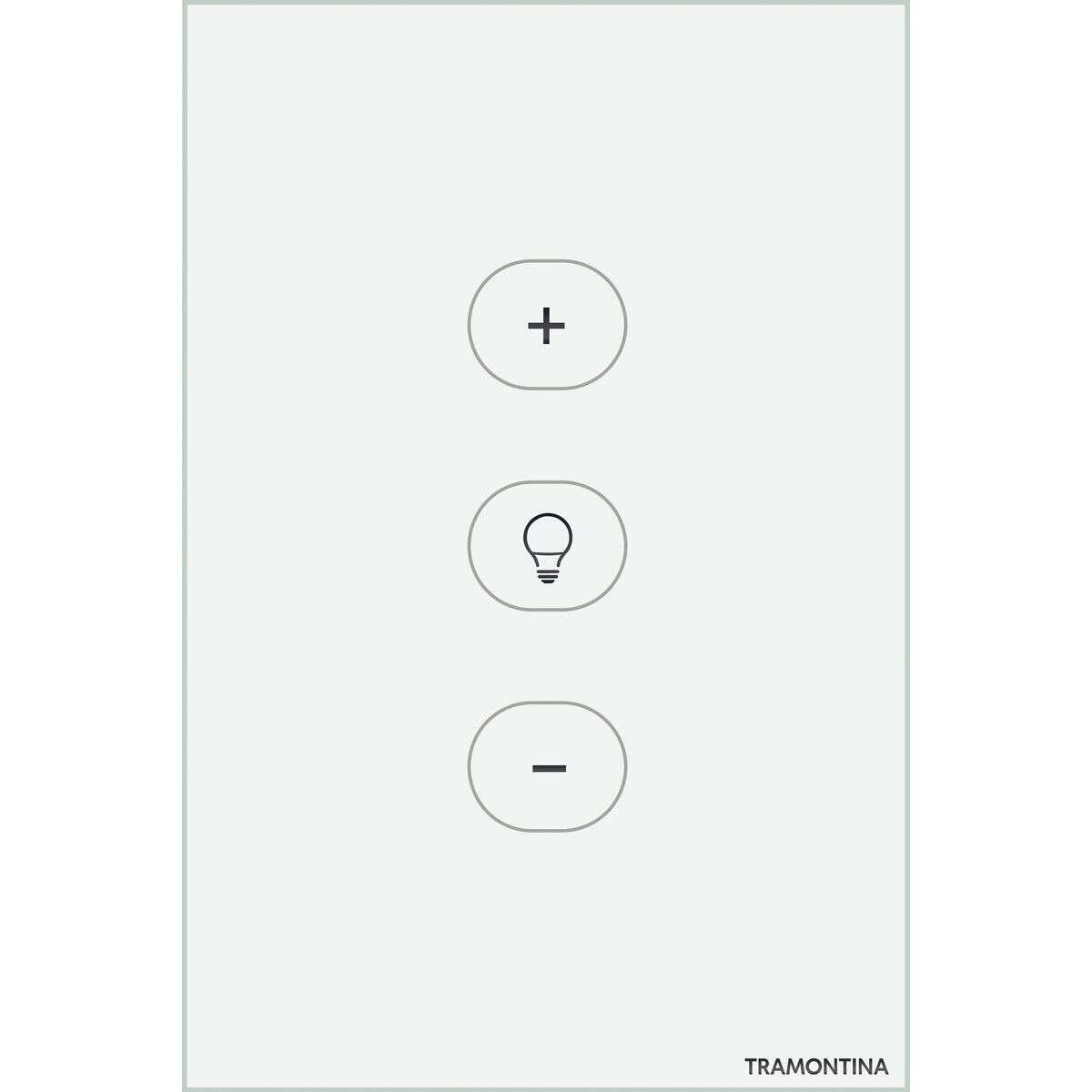 Dimmer Touch Smart Tramontina Branco Wifi+RF+BLE TRAMONTINA