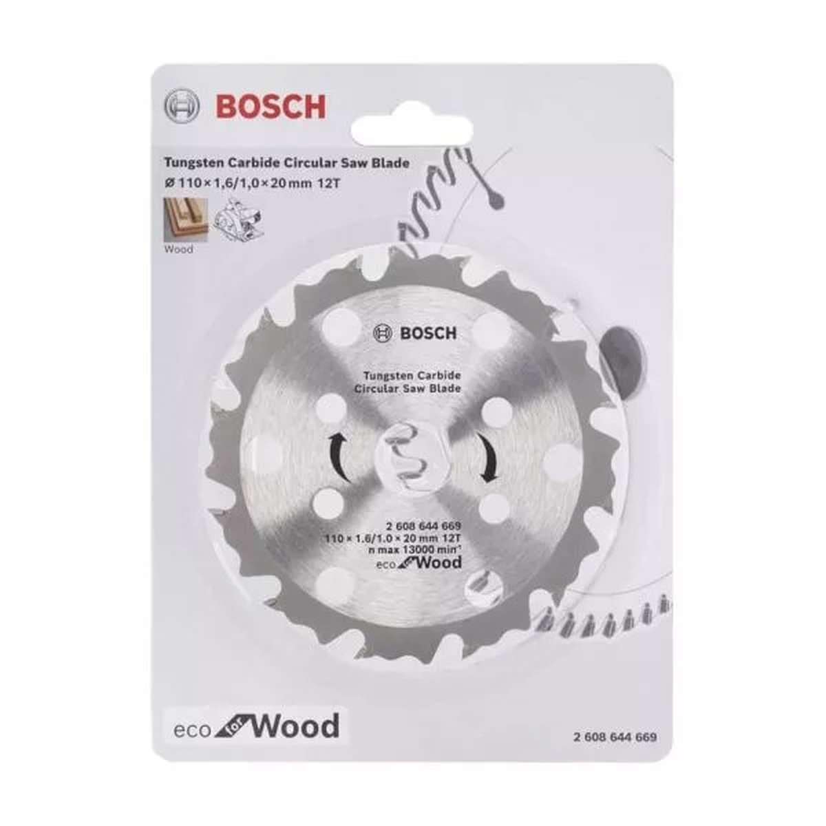 Disco Serra Circular Coolteq 110X20MM 12 Dentes BOSCH