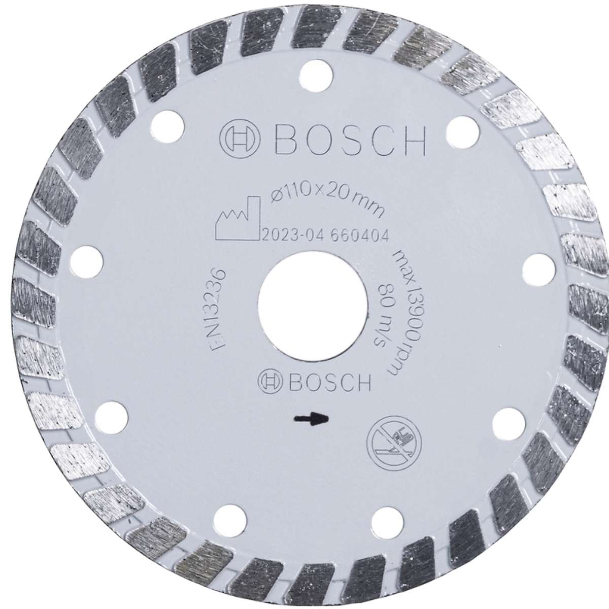 Disco Diamantado Turbo 110MM BOSCH - Imagem 2