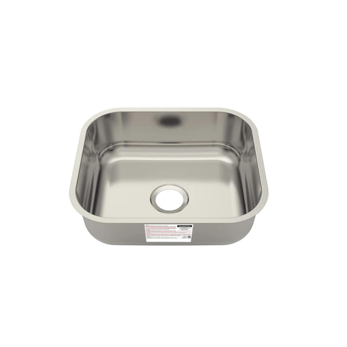 Cuba de Embutir Basic 40 BL Standard em Aço Inox Tramontina