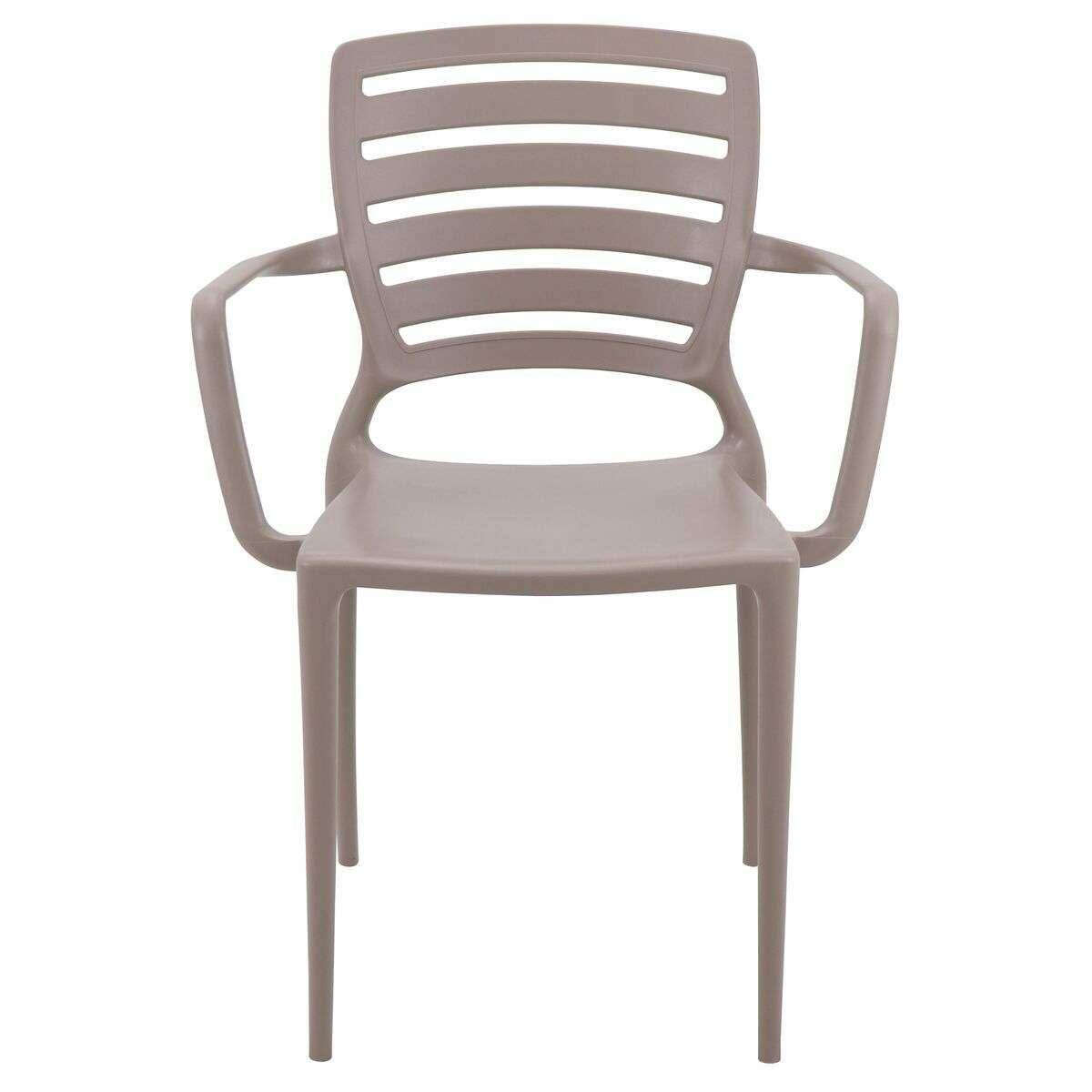 Cadeira Sofia com braço Camurça TRAMONTINA