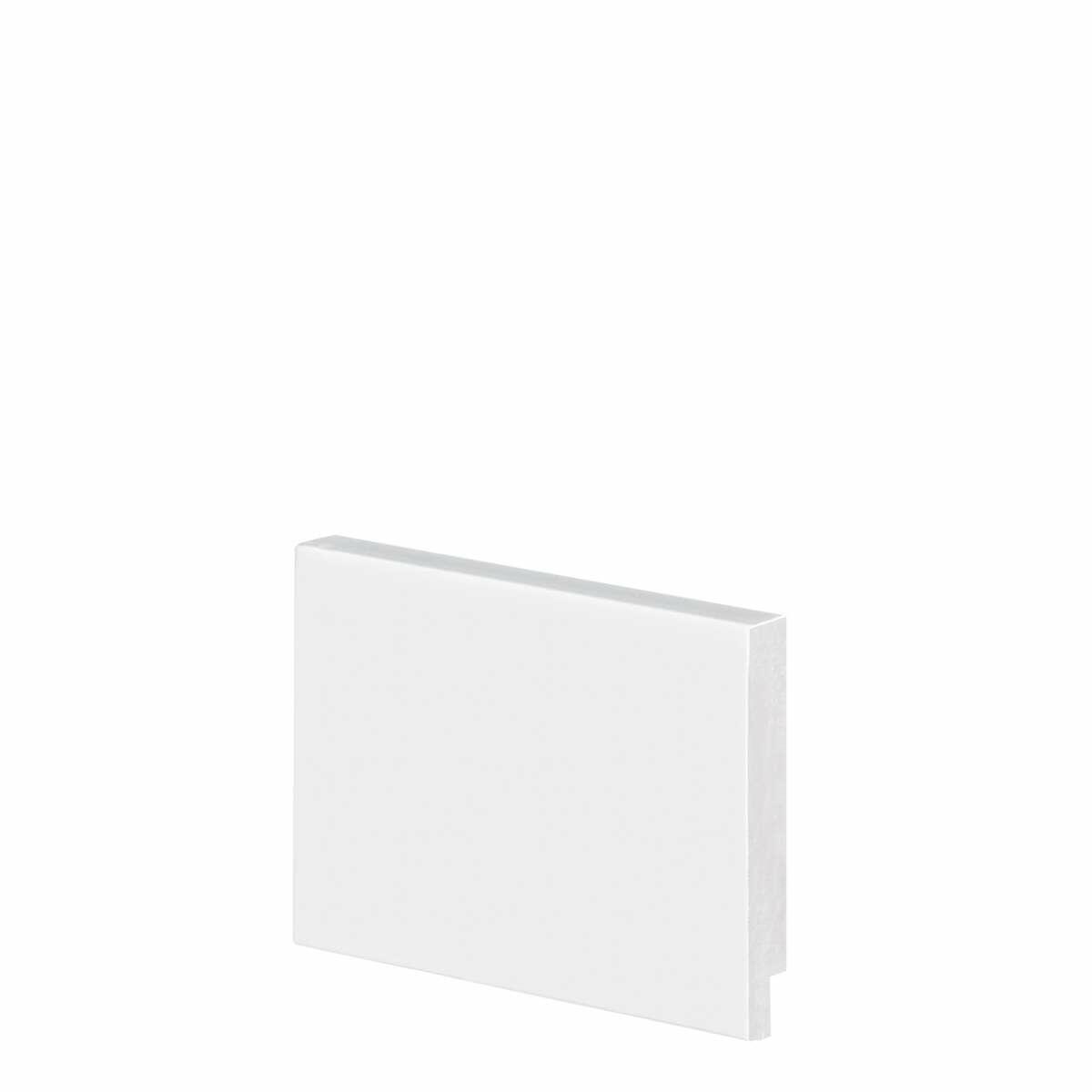Rodape Liso 2,40M 70X13mm Branco Arquitech