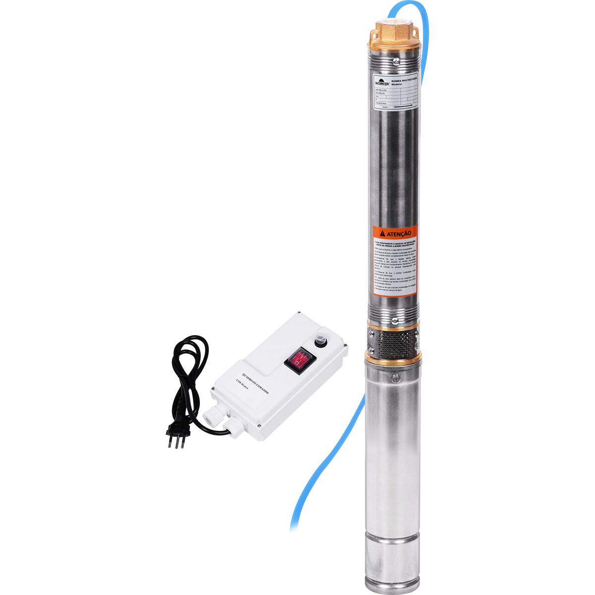 Bomba Submersa Multiestágio 2.5" 1/2hp Worker