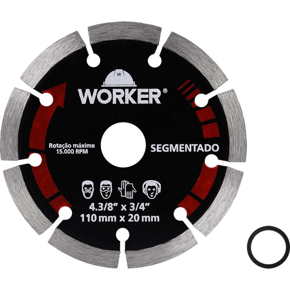 Disco Diamantado Segmentado Worker