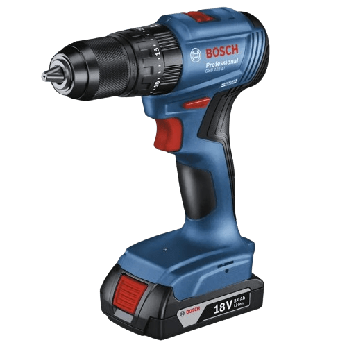 Furadeira Parafusadeira Impacto 18V GSB185LI-2BX Sem Fio 2 baterias 23 AC Bosch - Imagem 9