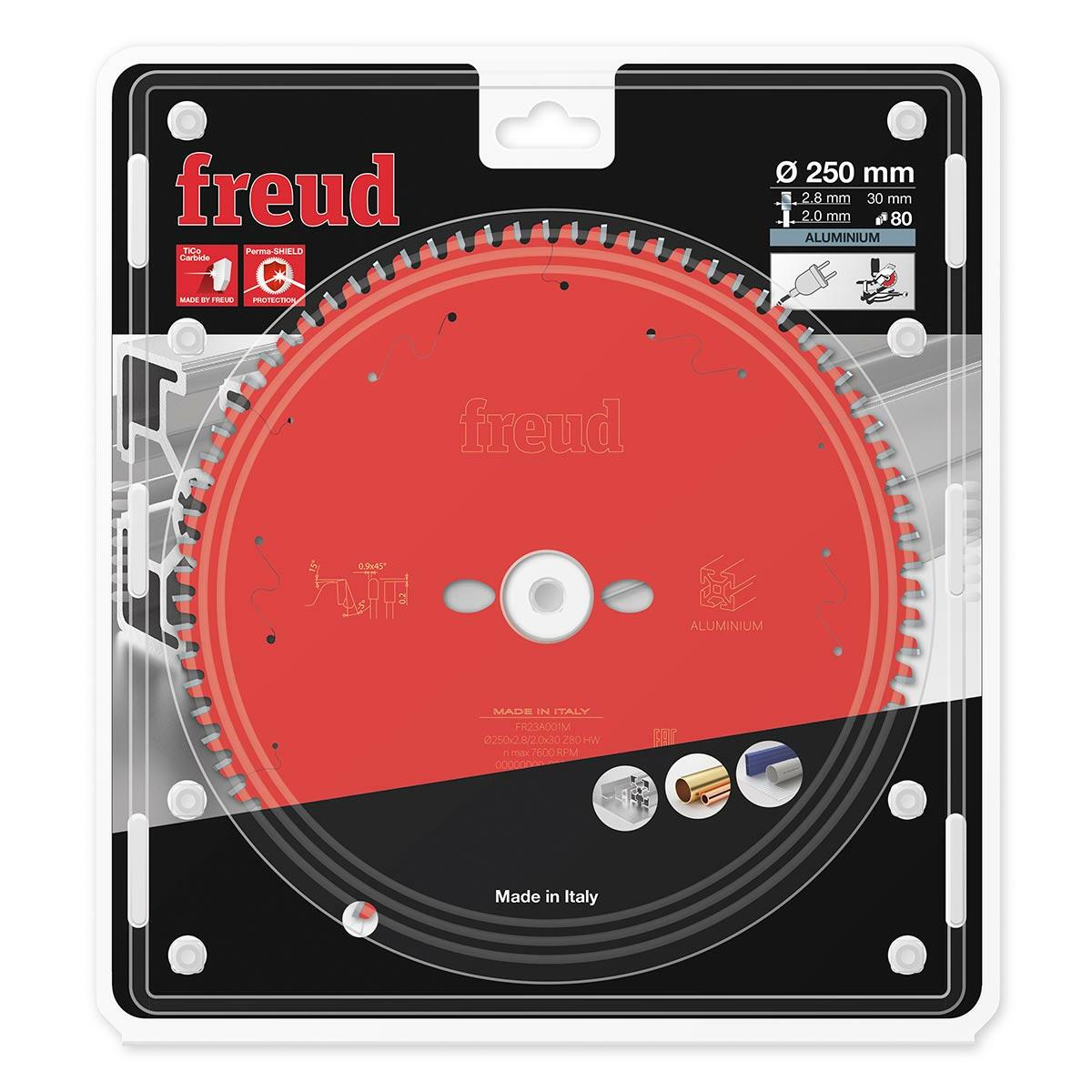 Disco de Serra 10" 80 Dentes para Alumínio FR23A001M Freud - Imagem 2