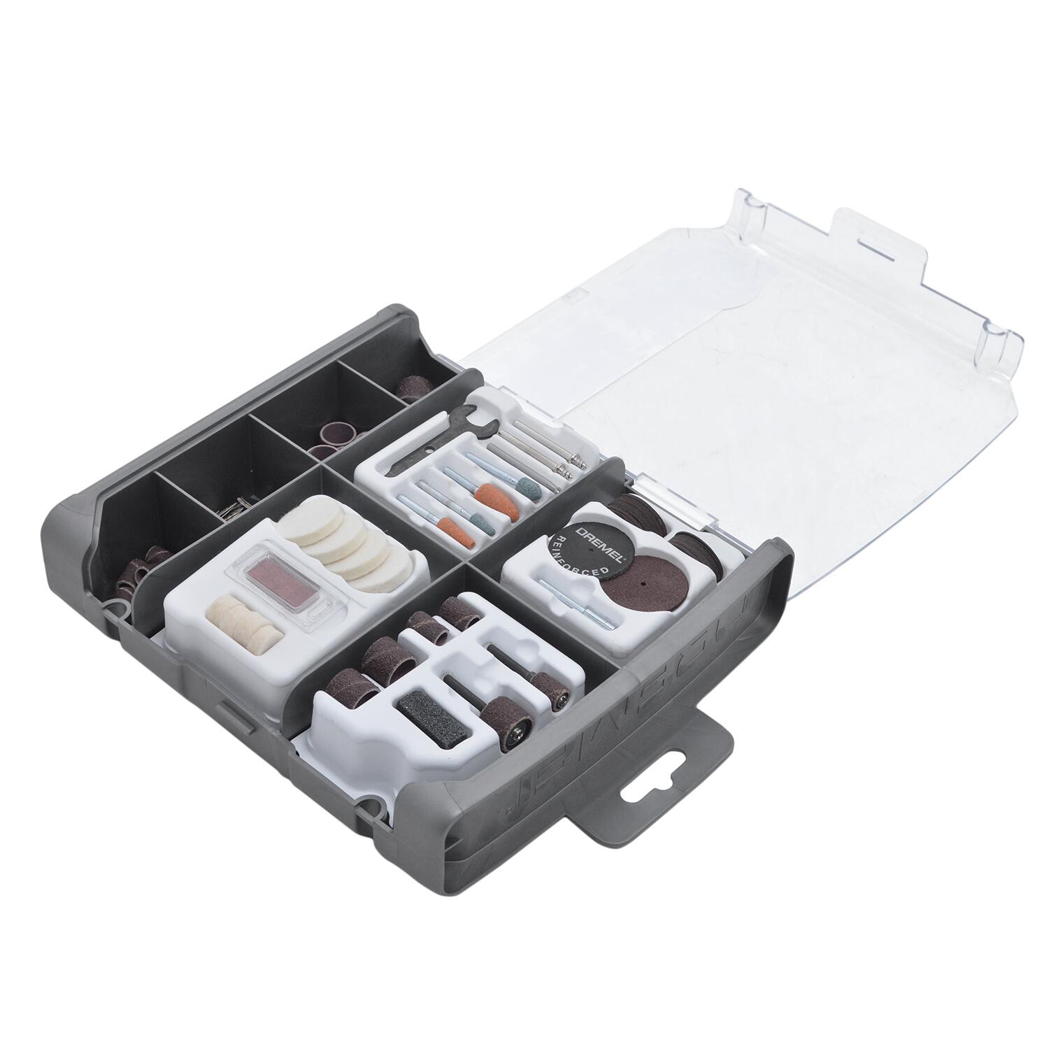 Kit para Mini Retifica com 110 Peças de uso Geral 709 Dremel - Imagem 2
