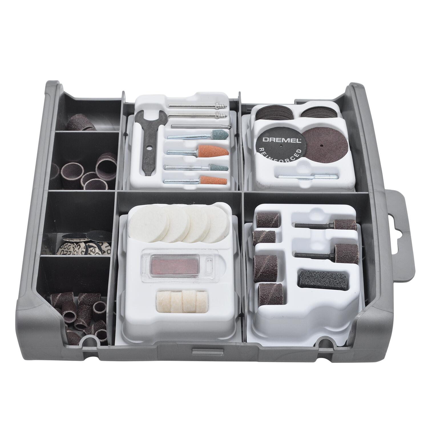 Kit para Mini Retifica com 110 Peças de uso Geral 709 Dremel - Imagem 3