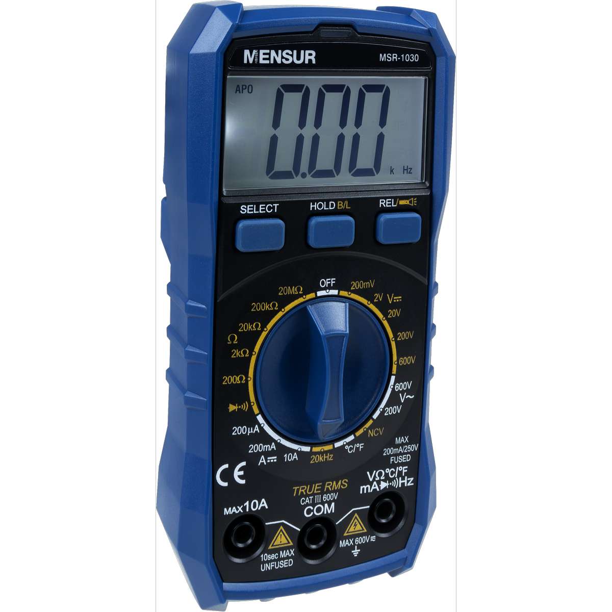 Multímetro Digital True RMS MRS-1030 Mensur - Imagem 2