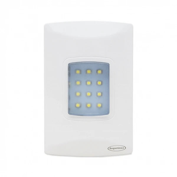 Luminária Emergência Embutir 100LM BR