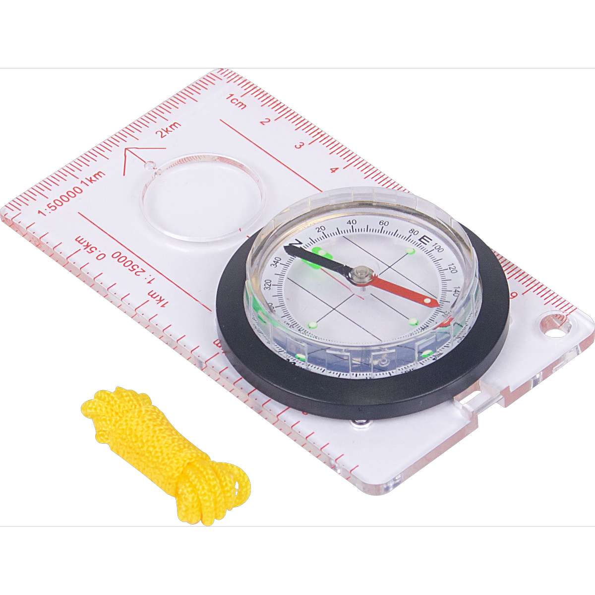 Bússola Mapa com Cordão Kala