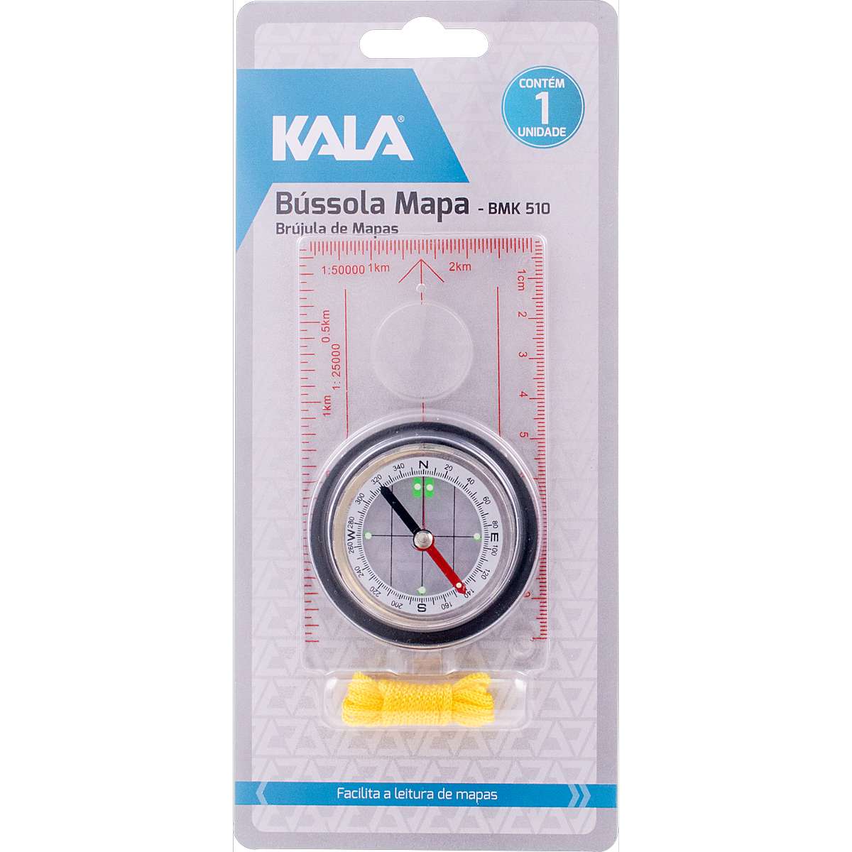 Bússola Mapa com Cordão Kala - Imagem 5