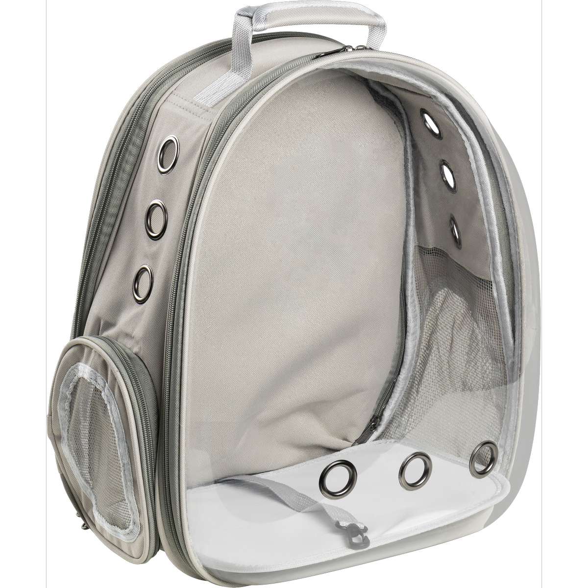 Bolsa Transporte Pet Cinza 31X42X29CM Kala