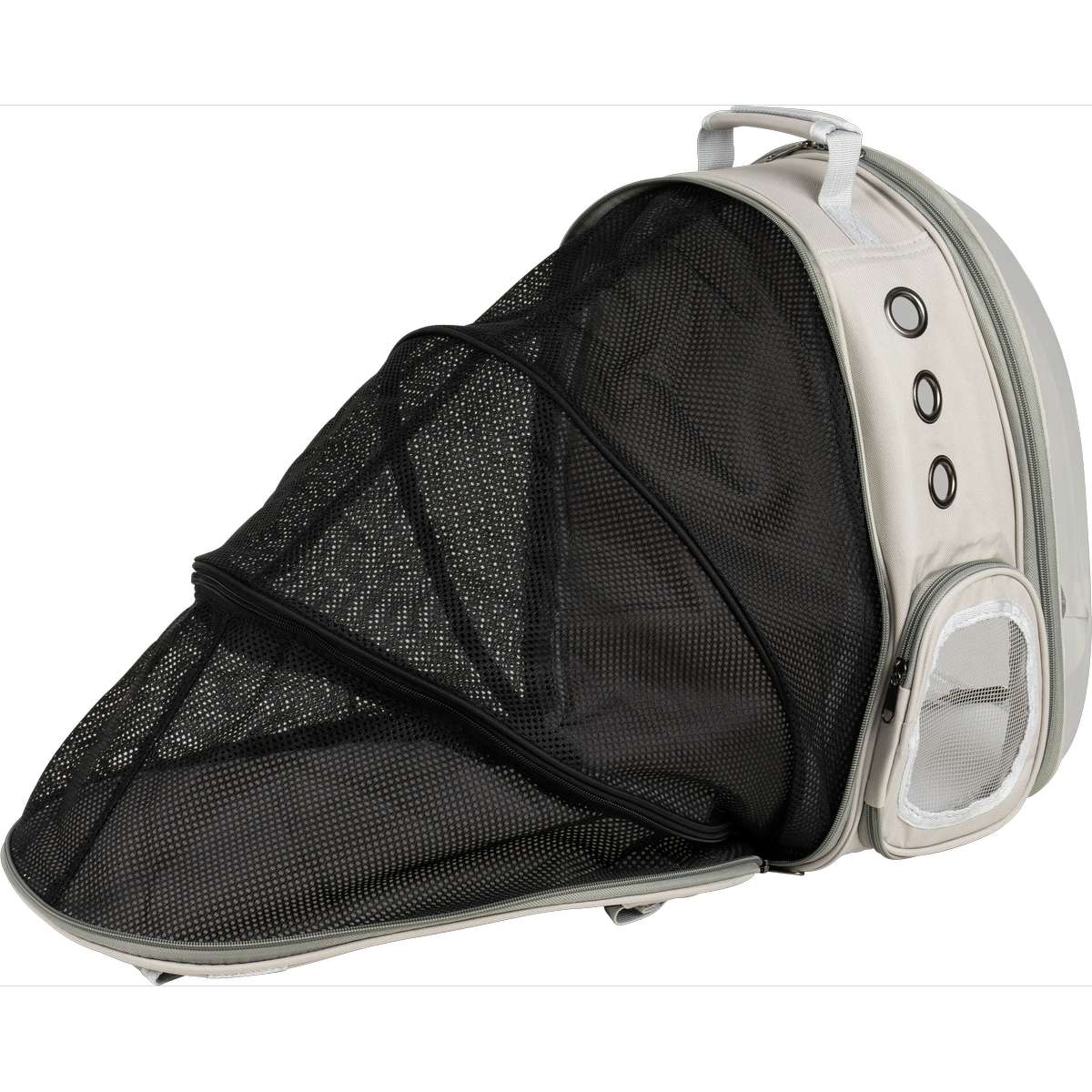 Bolsa Transporte Pet Cinza 31X42X29CM Kala - Imagem 2