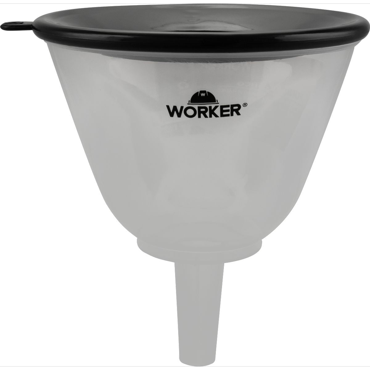 Funil Plástico 135MM Com Tampa Worker - Imagem 2