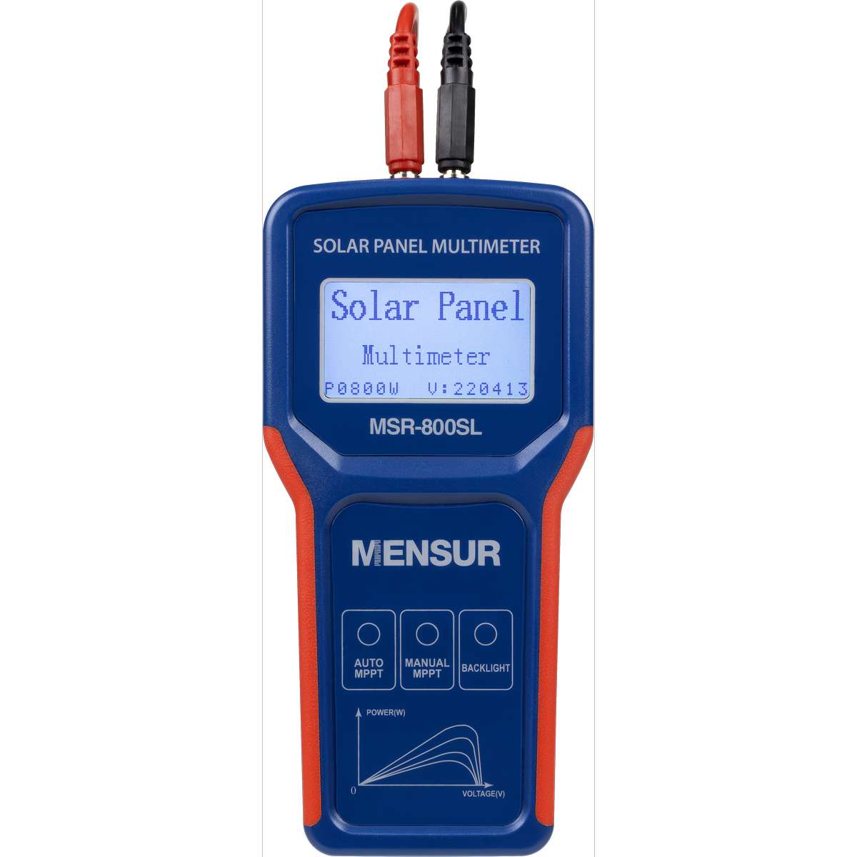 Multímetro Digital Painel Solar 800W Mensur