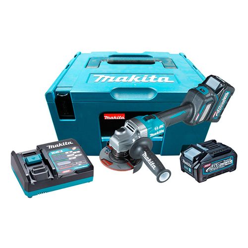 Esmerilhadeira XGT 4Pol com Bateria + Carregador 220V Makita
