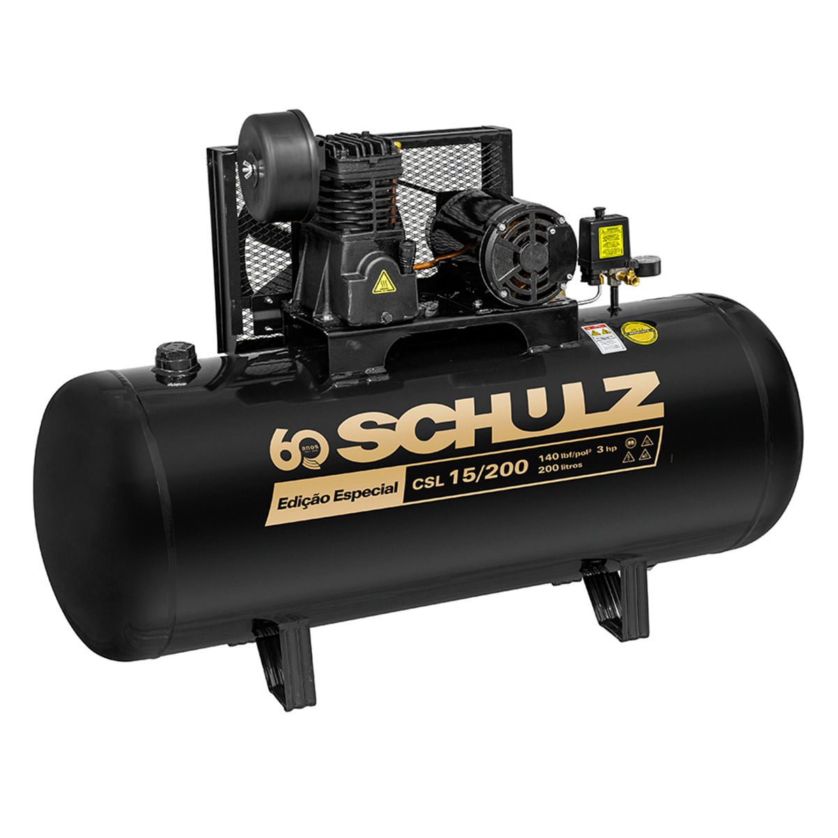 Compressor De Pistão CSL 15/200 220V/380V Schulz - Imagem 3