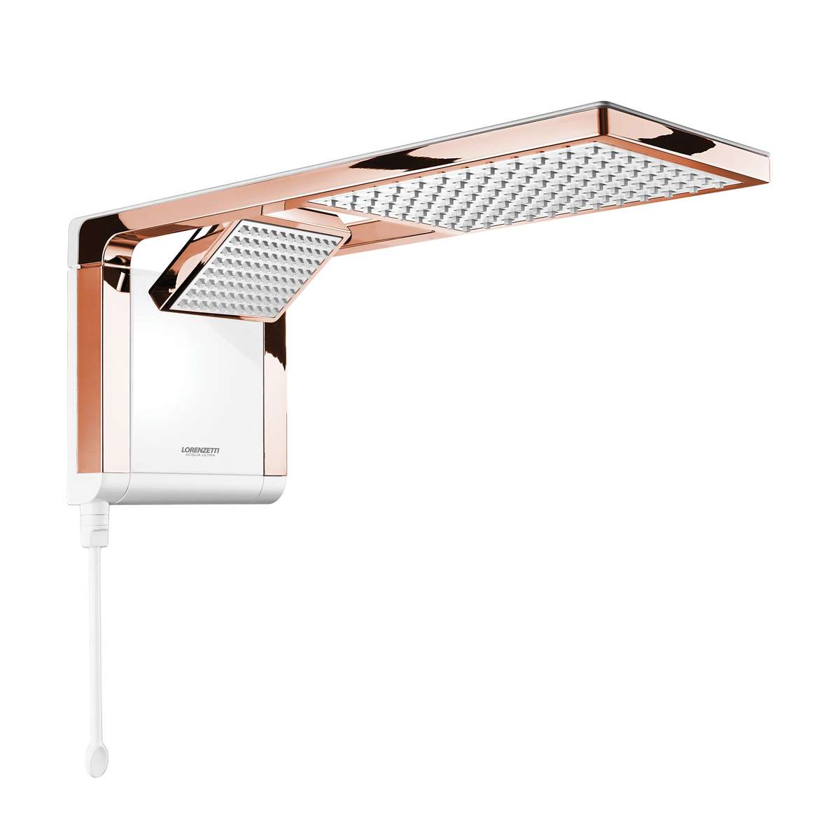 Chuveiro Acqua Duo 7800W 220V Branco/rose Lorenzetti