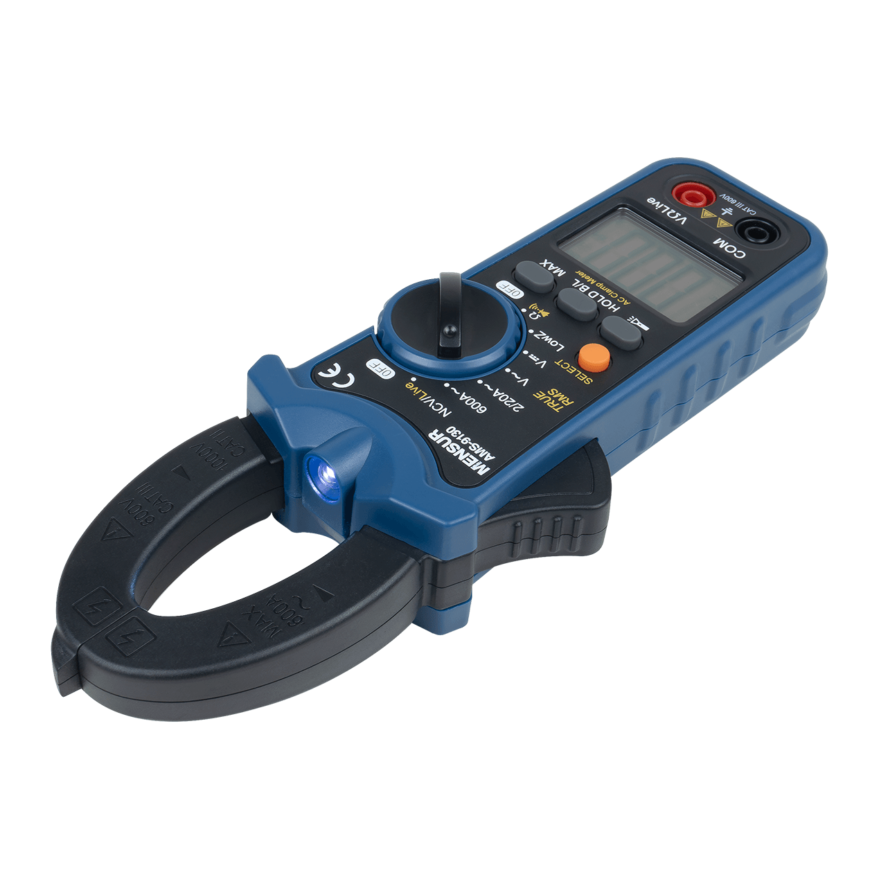 Alicate Amperímetro Digital TRUE RMS AMS-9130 Mensur - Imagem 5