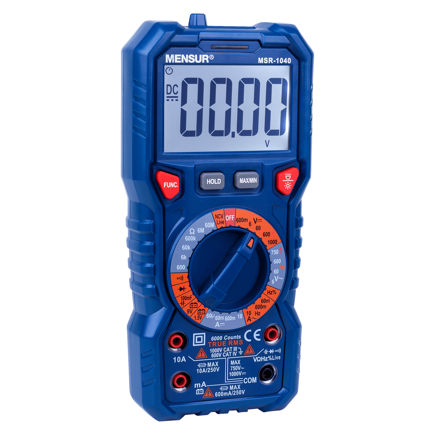 Multímetro Digital Display 6000 Contagens Mensur - Imagem 2