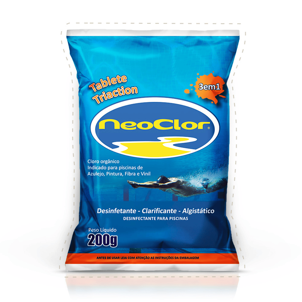 Cloro Tablete 200GR  Triaction Neoclor