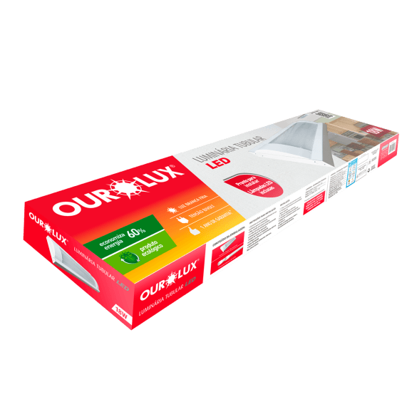 Lâmpada Led Tubular T8 18W Bivolt Orolux - Imagem 2