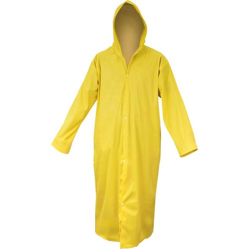 Capa de Chuva PVC Tamanho XG Amarela Forro Worker