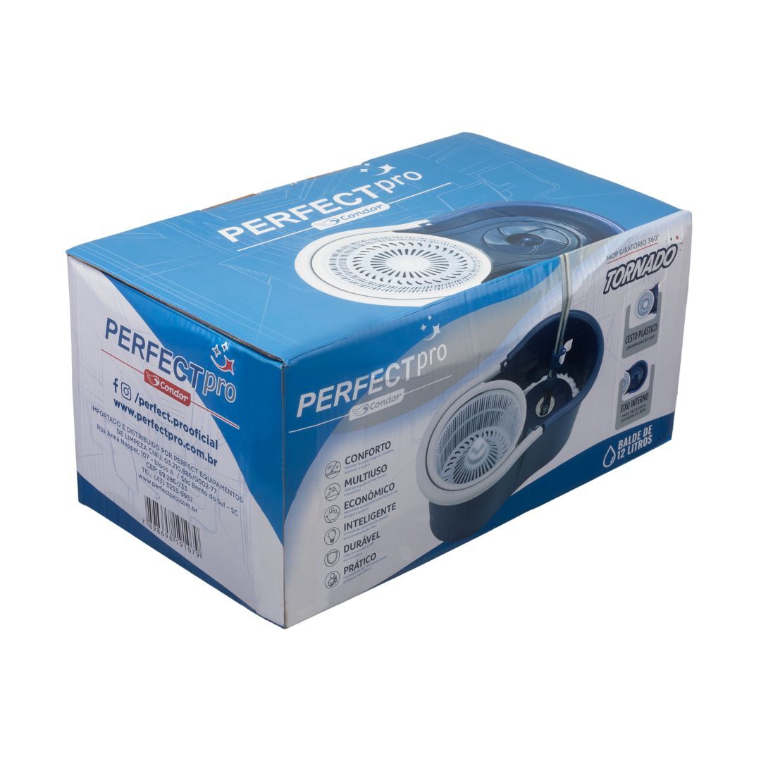 Mop Tornado Plástico Perfect - Imagem 2