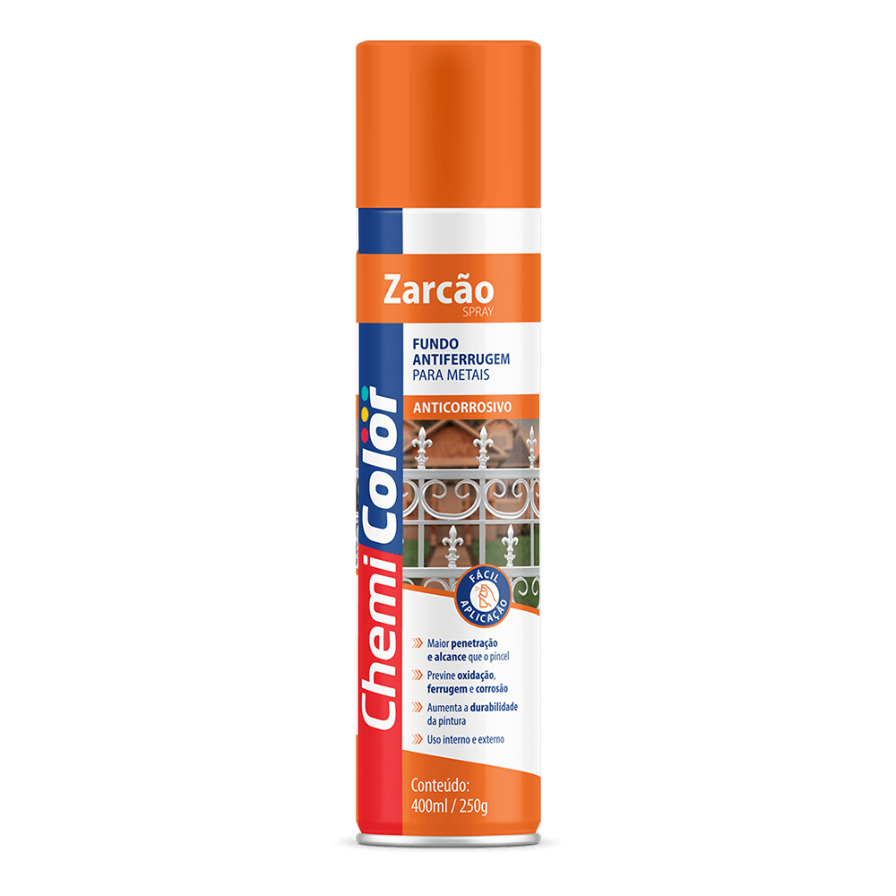 Zarcão Spray 400ml/250g Chemicolor