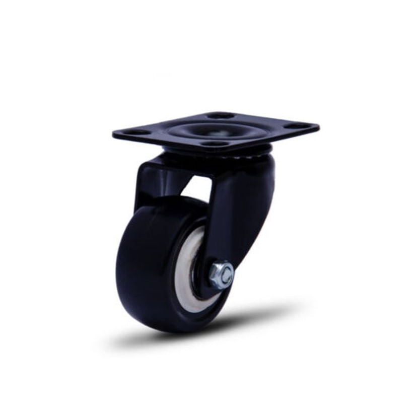 Rodízio Giratório Série 10 Black com Placa 2" Colson