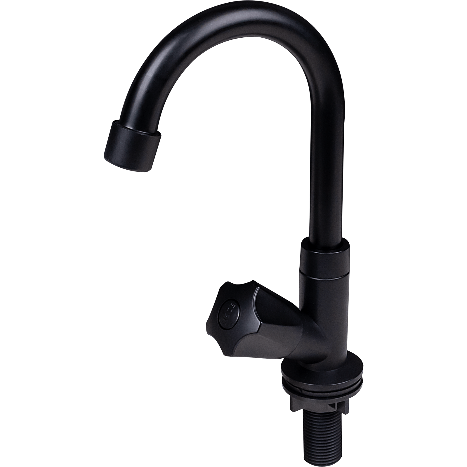 Torneira Lavatório 1/4" Giratório ABS Preto C50 Liege - Imagem 2