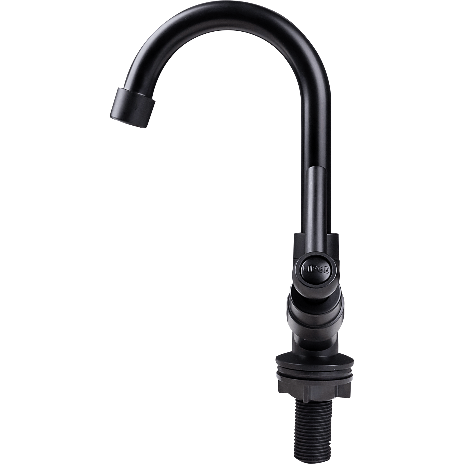 Torneira Lavatório 1/4" Giratório ABS Preta C60 - Liege