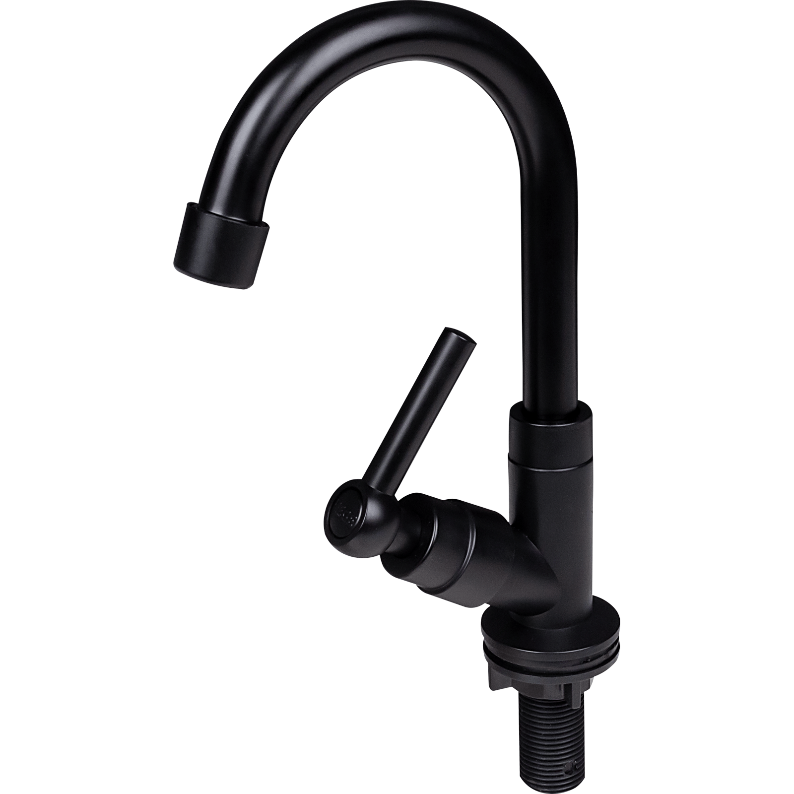 Torneira Lavatório 1/4" Giratório ABS Preta C60 - Liege - Imagem 2