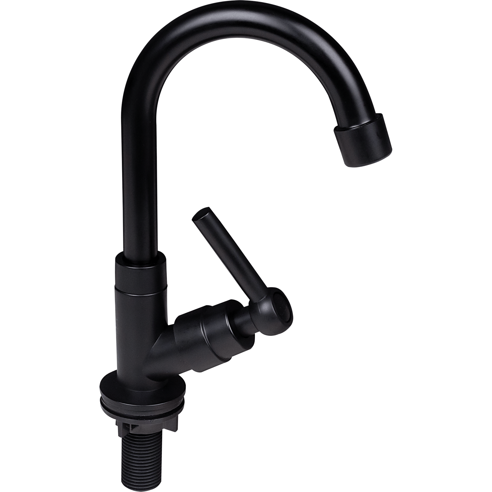 Torneira Lavatório 1/4" Giratório ABS Preta C60 - Liege - Imagem 3