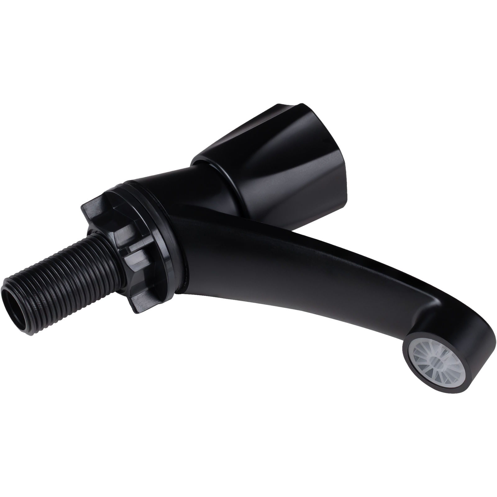 Torneira Lavatório Fixa 1/4" Abs Preto C50 Liege - Imagem 3