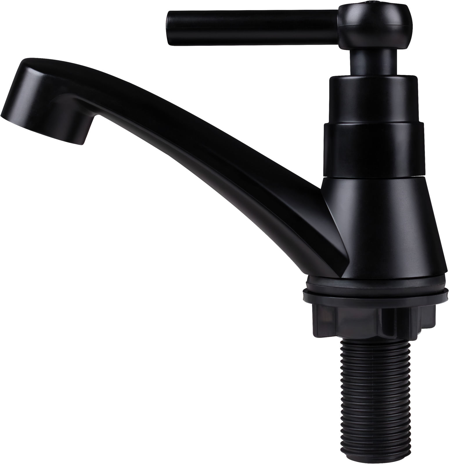 Torneira Lavatório Fixa 1/4" ABS Preto C60 - Liege - Imagem 5