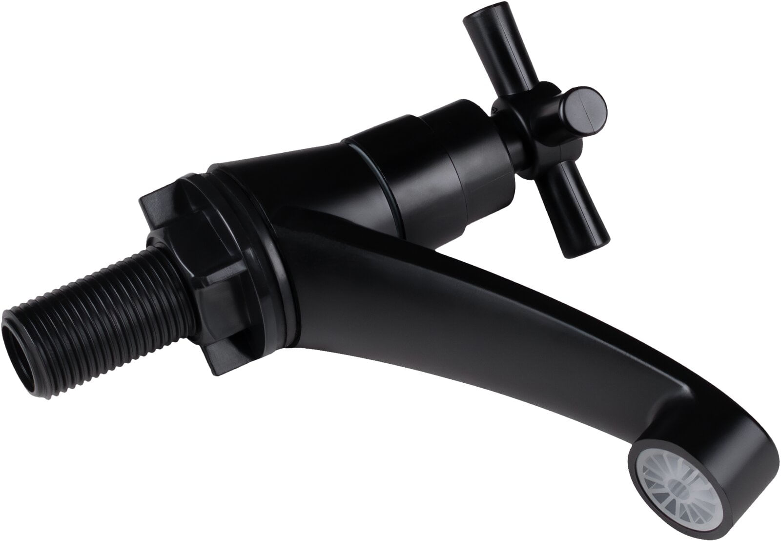 Torneira Lavatório Fixa 1/4" Abs Preto C66 Liege - Imagem 3