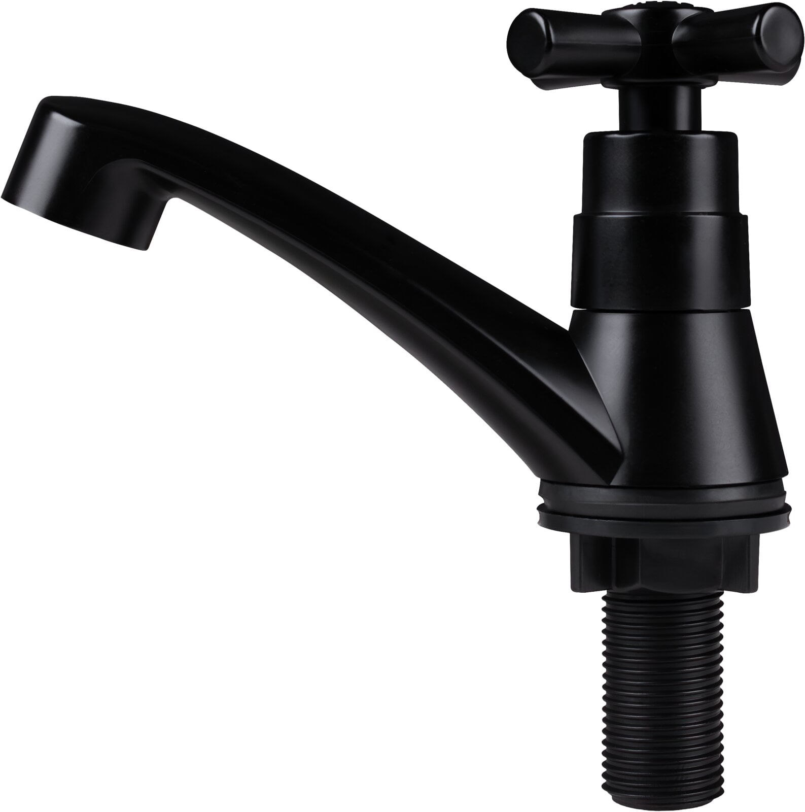 Torneira Lavatório Fixa 1/4" Abs Preto C66 Liege - Imagem 4