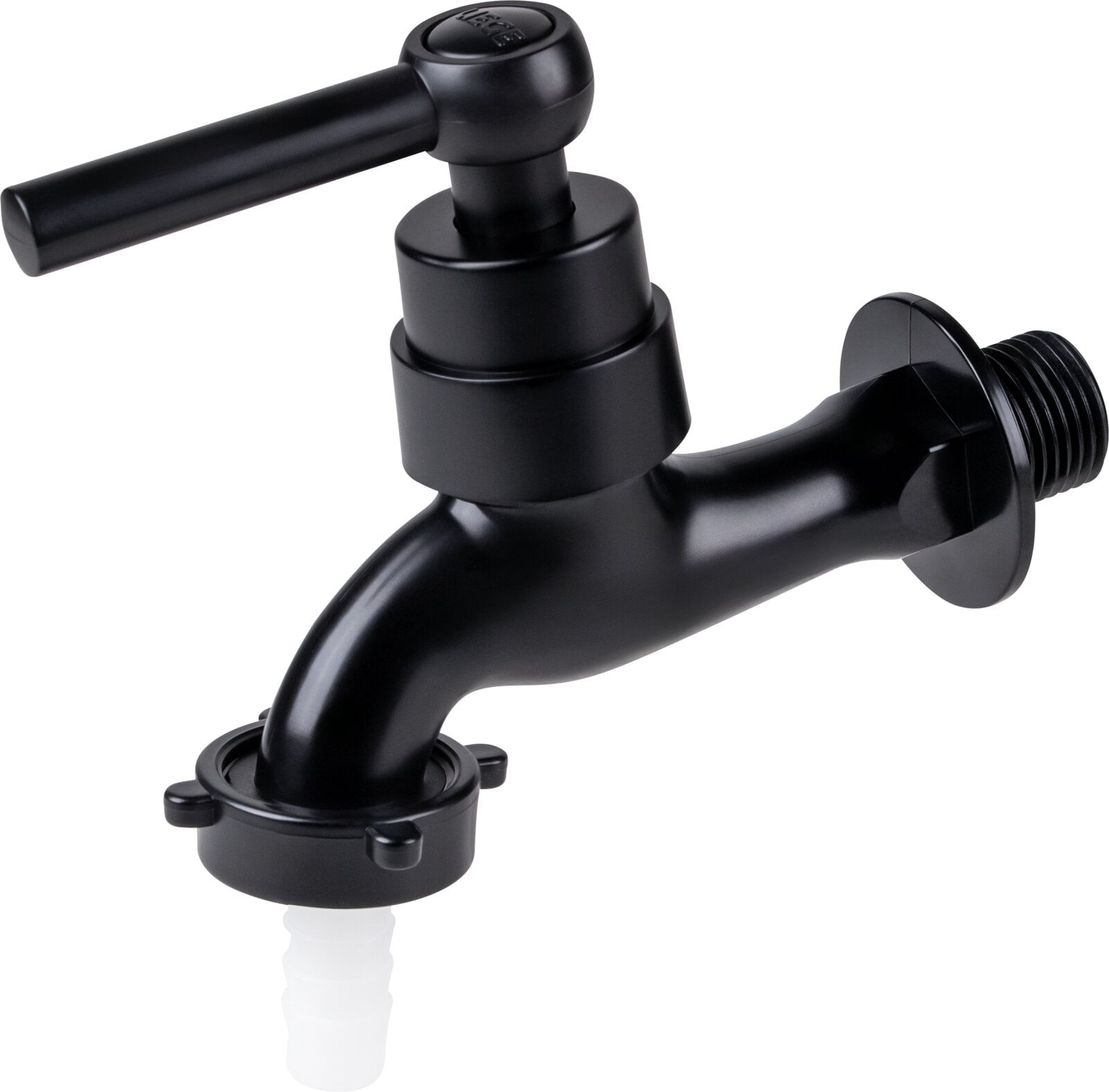 Torneira Jardim/Tanque 1/4" Volta ABS Preto C60 - Liege - Imagem 2