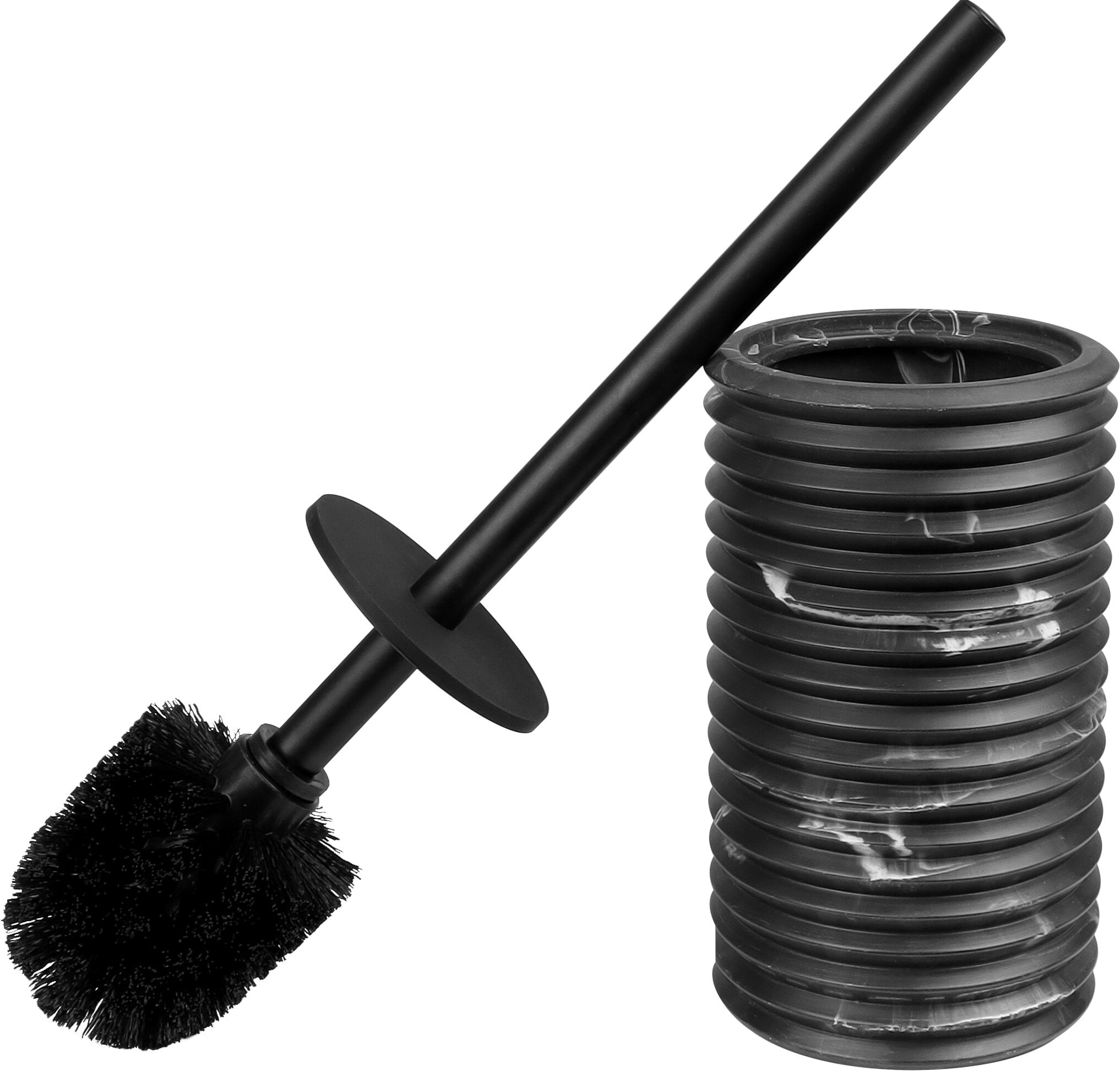 Escova para Vaso Sanitário Sanfonada Preta Kala