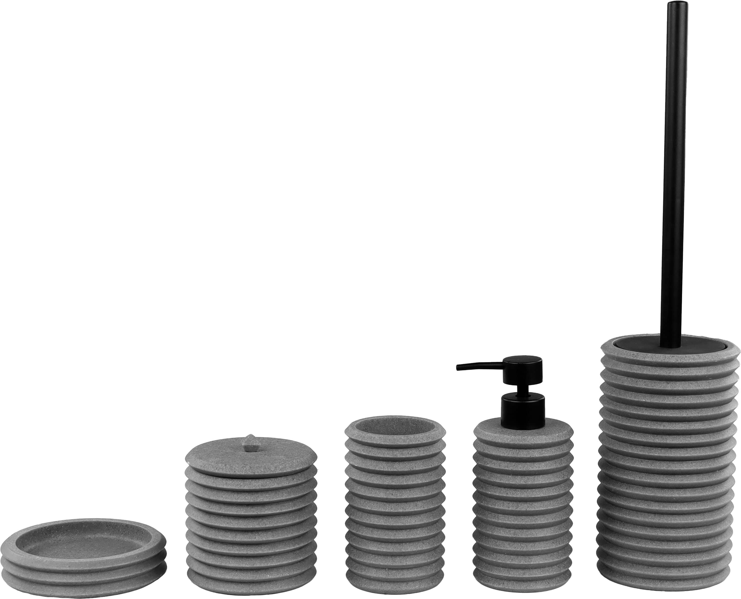 Dispenser para Sabonete Líquido Sanfonado Cinza Kala - Imagem 2