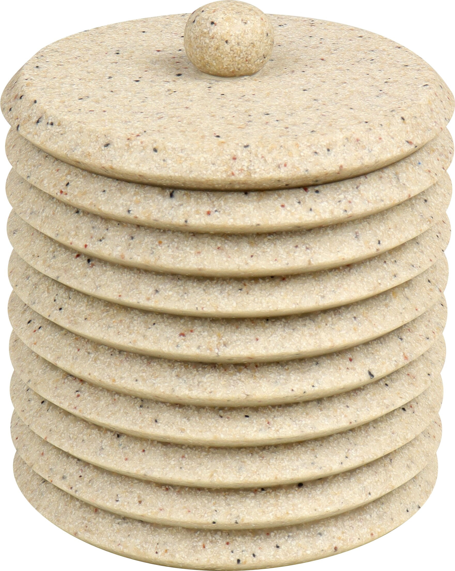 Porta Algodão Sanfonado Areia Kala