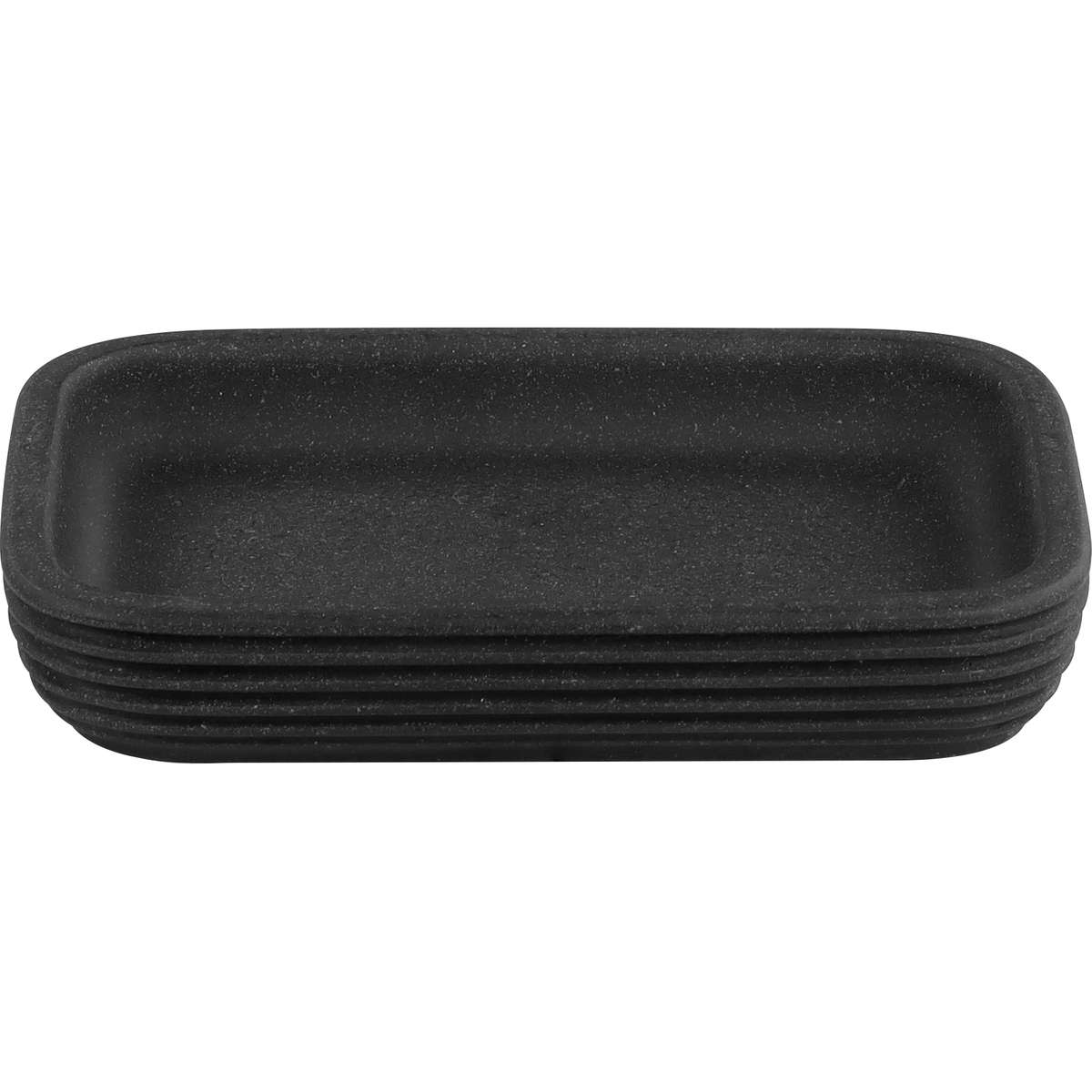 Saboneteira Redonda Preta Kala