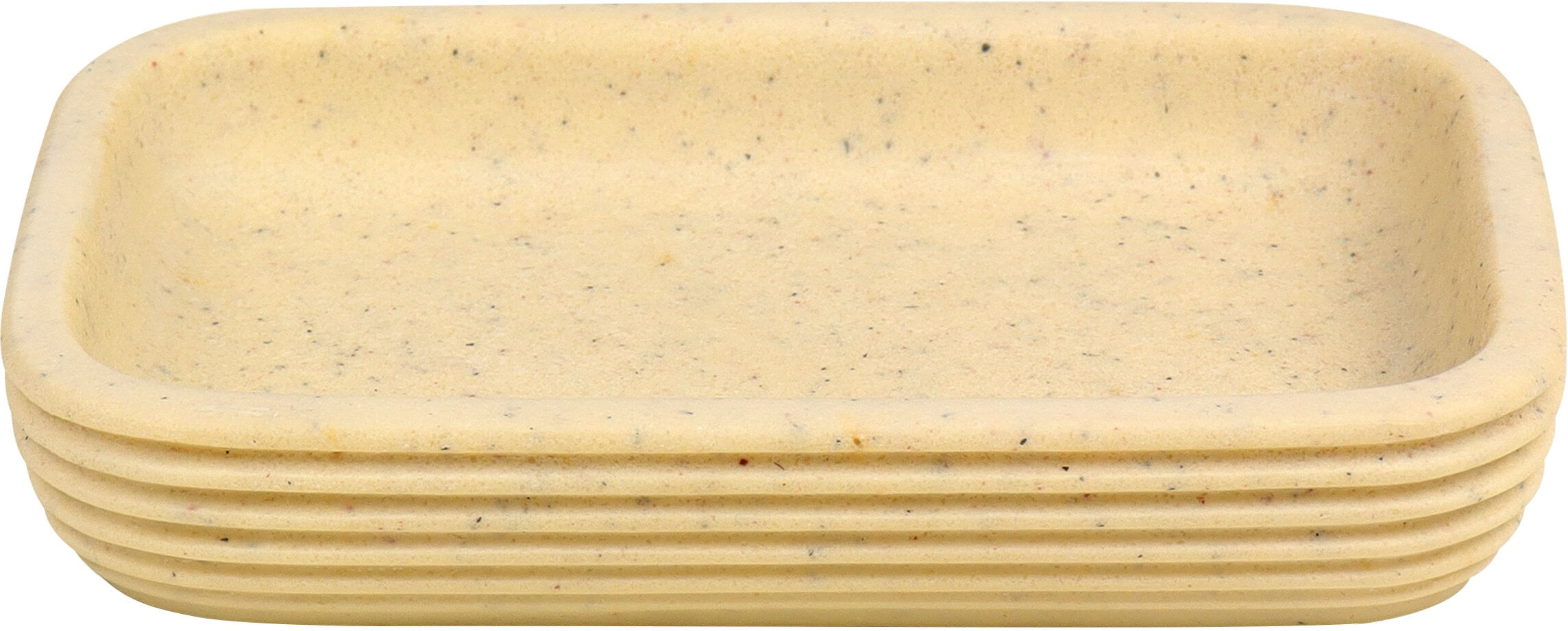 Saboneteira Redonda Creme 10,4x9,2x2,5cm Kala