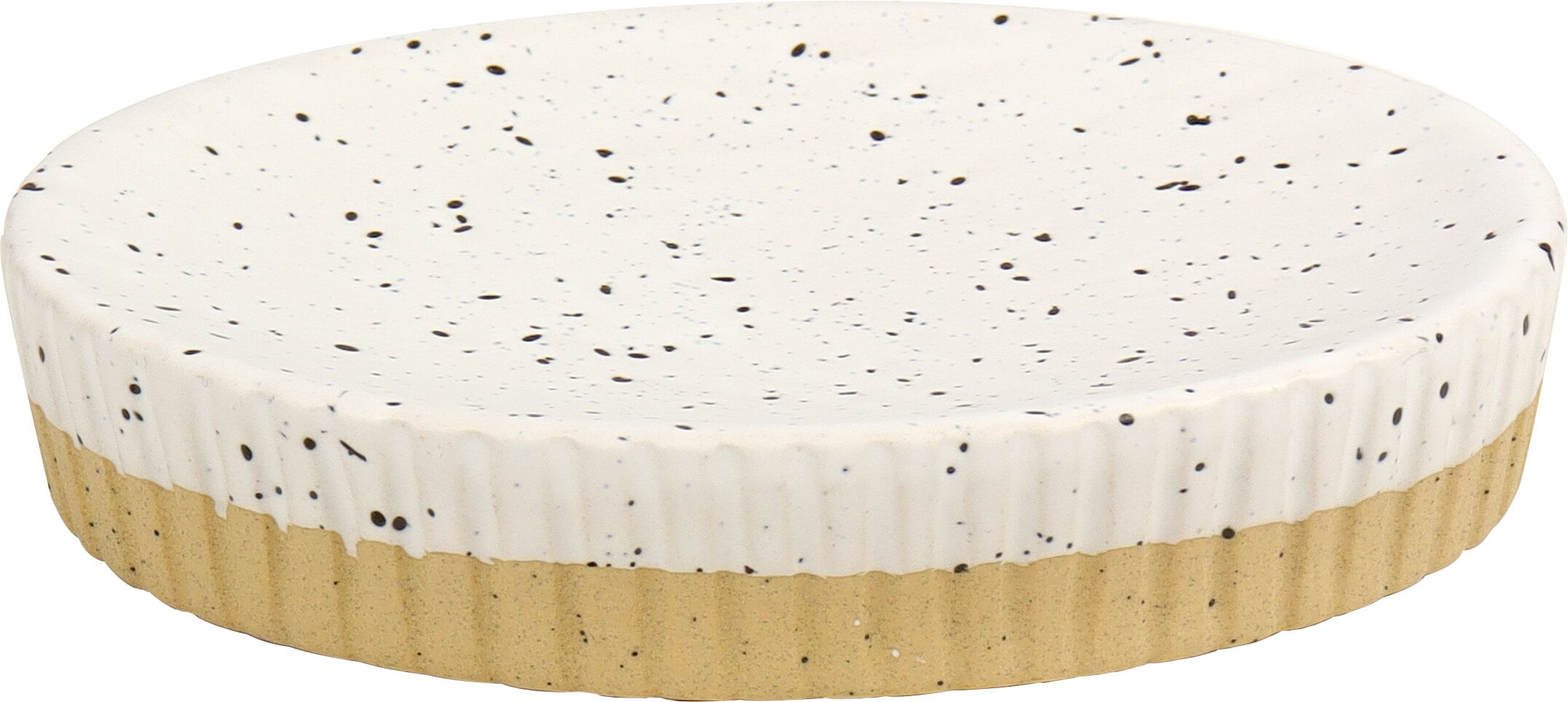 Saboneteira de Cerâmica Branca Kala