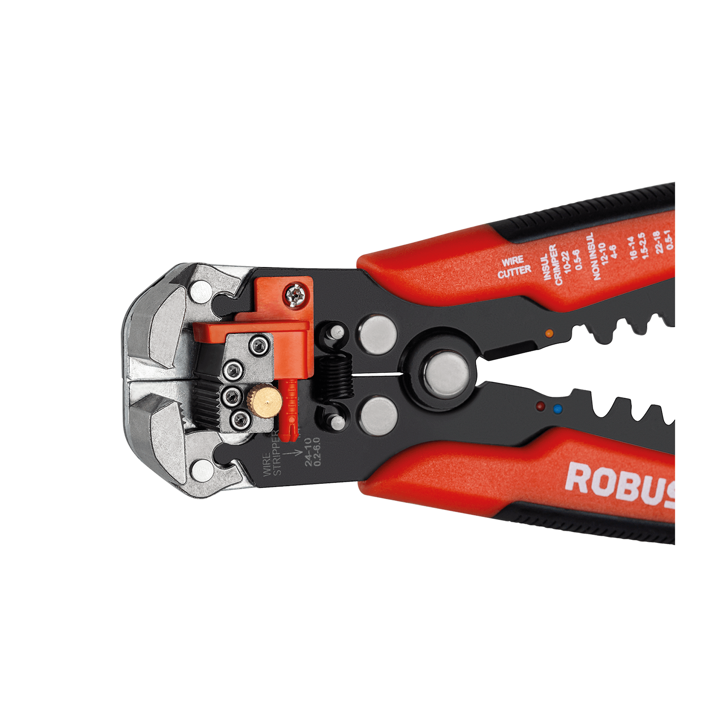 Alicate Desencapador Fio 8" Automático Robust - Imagem 3