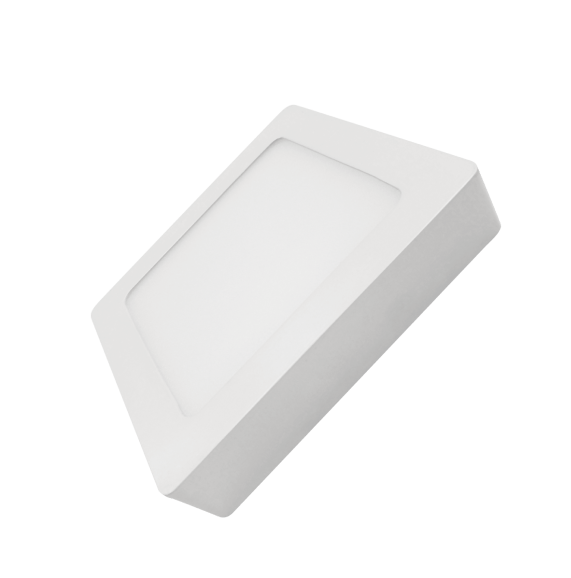 Painel LED Quadrado Sobrepor 12W 2700K Bivolt Ourolux