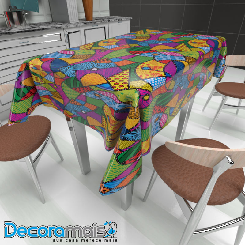 Toalha Térmica Retalhos 1,40x30m Decoramais