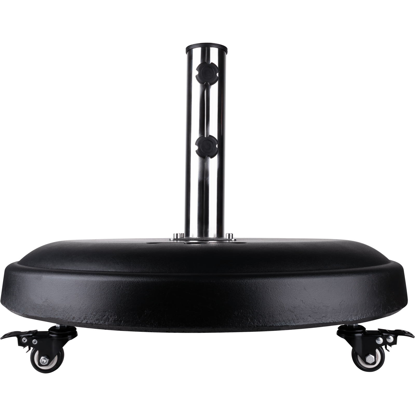 Base Concreto Redonda Preta 60cm Kala - Imagem 3